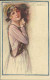 MAUZAN SIGNED 1910s POSTCARD - WOMAN - N.321/6 (4809) - Mauzan, L.A.