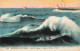 FRANCE - Boulogne Sur Mer - Effet De Vagues - Carte Postale Ancienne - Boulogne Sur Mer