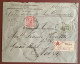 RRR: ASSICURATA  Agenzie Postali NAPOLI MAGAZZINI ITALIANI MELE1896lettera Italia Umberto(Grand Magasin Department Store - Poststempel