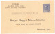 MONTREAL QUEBEC ENTIER POSTAL AVEC REPIQUAGE ROUYN NUGGET MINES CANADA BUSINESS REPLY CARD CARTE REPONSE D'AFFAIRES - 1903-1954 Rois