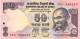 INDIA  P104b2 50 RUPEES 2013  #3EU Signature 20 Letter L      UNC. - Inde