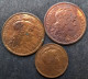 FRANCE - Lot De 3 Monnaies - 2 Centimes 1910 Et 1914 - 1 Centime 1919 - 2 Centimes