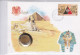 ÄGYPTEN - EGYPT - EGYPTIAN - ÄGYPTOLOGIE  - COIN AND STAMP - BYRAMIDE- NOMIS  BRIEFE  FDC - Lettres & Documents