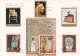 - SHARJAH - ÄGYPTEN- EGITTO - ÄGYPTOLOGIE  -  KÖNIGIN NOFRETETE  POST CARD - SHARJAH STAMP - Musées