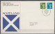 Action !! SALE !! 50 % OFF !! ⁕ GB 1976 QEII. ⁕ Regional Issue SCOTLAND New Definitives Values ⁕ 2 FDC Covers - Scotland