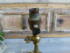 Delcampe - Ancienne Applique Pied De Lampe Laiton Inclinable Design. - Luminarie E Lampadari