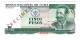 Billet  - Cuba -  Banco  Nacional De Cuba  - 1991 - -valeur  Cinco  Pesos  -  Specimen - Otros – América