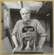 Henry Moore (1898-1986) - English Sculptor - Rare Signed Card 1982 + Photo - COA - Painters & Sculptors