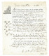 Lettre De Voiture  Nice 1812 Transport  à Agde Par La Bombarde " Les Bons Amis " ( Cap. Roux ) Fers Huile ( André Girard - Other & Unclassified