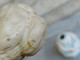 Delcampe - Sujet Oriental Magot Porcelaine Biscuit Polychrome XIXème - Sonstige & Ohne Zuordnung