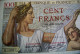FRANCE . 1 BILLET CENT FRANCS SULLY . 100 FRS . 21 . 9. 1939 . ETAT PROCHE DU NEUF . Série H. 1302 - 100 F 1939-1942 ''Sully''