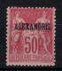 Alexandrie -  Signé CALVES - YV 14 N* (micro Trace De Charnière) MVVLH , Sage Type I , Cote 190 Euros - Neufs