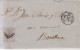 Año 1870 Edifil 107  Alegoria Carta Matasellos Rombo Bilbao Julian Ruiz De Aguirre - Storia Postale