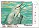 6-10-2023 (3 U 31) Australia - NSW - Coffs Harbour (Dolphin) Posted With Koala Stamp / Folded) - Dolphins