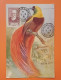 FRANCE  / OBLITÉRATION 1er JOUR CONGRÈS INTL ORNITHOLOGIQUE DE ROUEN 1938 / TP 380 / L'OISEAU DU PARADIS - Mechanical Postmarks (Advertisement)