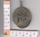 CRM0491 MEDALLA RELIGIOSA A IDENTIFICAR DE BRONCE MBC - Other & Unclassified