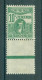 TUNISIE - TIMBRES-TAXE N°59** MNH SCAN DU VERSO LUXE.  Type De 1923-29 Bord De Feuille. - Portomarken