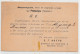 Post Card/ Small Lion/ From Ruse To Tirnovo / Mi:31 /Bulgaria 1889 - Lettres & Documents