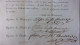 Delcampe - 1797 SAINT QUENTIN  GAND GENT 12 VENDEMIAIRE AN VI  COMMERCE DE LINON BATISTE (TOILE FINE DE LIN) - Autres & Non Classés