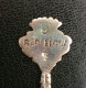 Belle Cuillère Souvenir En Argent Massif Poinçonné "Barcelone (Catalogne/Espagne)" Cuiller - Silver Spoon - Lepels