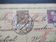 CSSR 1931 Ganzsache Mit Zusatzfrankaturen Stempel Kalsching Nach Berlin / Eingangsstempel Verlag Scherl - Storia Postale