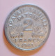 France, Year 1943, Old Coin, Used; 2 Franc - 2 Francs