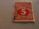 Militarpost - Portomarke - 5 Heller - Rouge - Oblitéré - Année 1918 - - Revenue Stamps