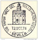 España. Spain. 1974. Matasello Especial. Special Postmark. VII Feria Nac. Del Sello. Plaza Nueva. Sevilla - Frankeermachines (EMA)