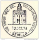 España. Spain. 1974. Matasello Especial. Special Postmark. VII Feria Nac. Del Sello. Plaza Nueva. Sevilla - Machines à Affranchir (EMA)