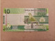 Billete De Gambia De 10 Dalasis Serie A, Nº Bajo, Año 2019, UNC - Gambia