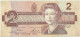 CANADA - 2 Dollars - 1986 - P 94.a - Sign. Crow-Bouey - Queen Elizabeth II - Canada