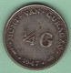 CURACAO - 1/4 GULDEN 1947 - Sin Clasificación