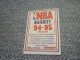 Denver Nuggets Team Badge Logo Sign NBA Basket 94-95 Rare Greek Edition No Panini Basketball Unstuck Sticker #241 - 1990-1999