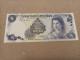 Billete De Las Islas Caimán De 1 Dólar, Nº Bajisimo A000453, Año 1974, UNC - Islas Caimán