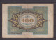 GERMANY - 1920 100 Mark Circulated Banknote As Scans - 100 Mark