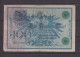 GERMANY - 1908 100 Mark Circulated Banknote As Scans - 100 Mark