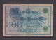 GERMANY - 1908 100 Mark Circulated Banknote As Scans - 100 Mark