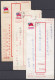 SALE !! 50 % OFF !! ⁕ CHINA TAIWAN 1978 - 1981 ⁕ Three Cover / Business Envelope ⁕ See Scan - Lettres & Documents