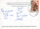 RWANDA-AFRICAN RESTAURANT-USED POSTCARD --RWANDA POSTMARK- - Rwanda