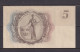SWEDEN - 1956 5 Kronor XF/aUNC Banknote As Scans - Sweden