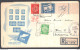 Israele 1949 Unif.15 With Tab On Cover Registered 17/05/1949 VF/F - Storia Postale