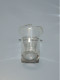 Delcampe - -RARE ANCIEN ENCRIER CRISTAL GODRONS Essuie-plumes GD Baccarat? PORTE PLUME    E - Calamai