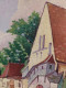 Delcampe - Tableau Bourges " La Grange Des Dimes " Signé Robert Montigny 1929 Pointillisme Fauvisme - Oelbilder