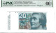 Switzerland 20 Franken 1978 P54 Graded 66 EPQ Gem Uncirculated By PMG - Suisse