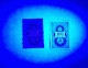 1967 Hungary Ungarn Hongrie - Revenue Fiscal Tax Stamp - 100 Ft - Fluorescent & Normal PAIR - Fiscali