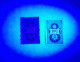 1967 Hungary Ungarn Hongrie - Revenue Fiscal Tax Stamp - 100 Ft - Fluorescent & Normal PAIR - Steuermarken