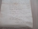 M45 LAS Autographe Signé DUC DE DOUDEAUVILLE 06/061826 Fond 3000f Liste Civile Pour Les Canonniers De La Cie Des Indes - Politicians  & Military