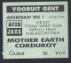 Mother Earth + Corduroy - 1 December 1993 - Vooruit Gent (BE) - Concert Ticket - Concerttickets