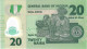 NIGERIA P34v 20 NAIRA 2020 #FZ Signature 23 UNC. - Nigeria