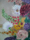 Delcampe - CÉLEVIER Huile Sur Panneau "Nature Morte Aux Roses Et Autre Fleurs Dans Un Vase" Cadre Bois Stuqué Doré - Oils